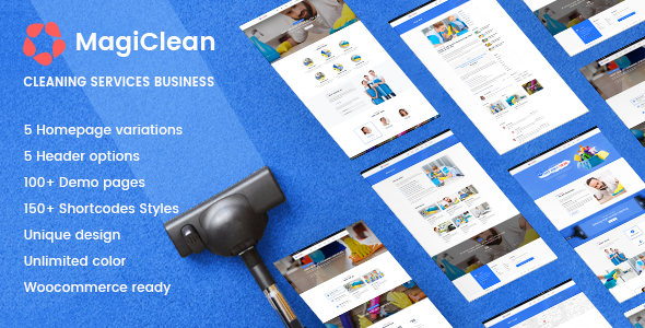 MagiClean | Reinigungsfirma WordPress Template
