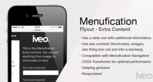 Menüfunktion Zusätzlicher Inhalt