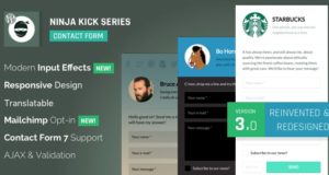 Ninja Kick: WordPress Kontaktformular Plugin