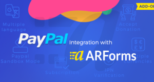 Paypal Addon für Arforms