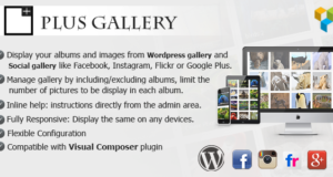 Plus Galerie | Ein Responsive Foto WP Galerie und Social Gallery