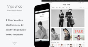VigoShop - Responsives WooCommerce-Thema für Elite