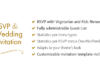 RSVP und Hochzeitseinladung WordPress Plugin