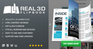 Real3D FlipBook WordPress Plugin