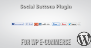 Social Buttons für WP E-Commerce