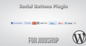 Soziale Knöpfe für Jigoshop