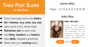 Theia Post Slider für WordPress