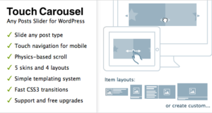 TouchCarousel – Posts Inhalt Slider für WordPress