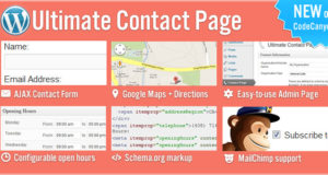 Ultimative Kontaktseite