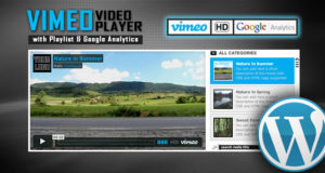 Vimeo Video Player WordPress Plugin mit Wiedergabeliste