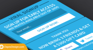 Viral Signup – limited lädt Anmelde-Plugin mit viralem Empfehlungs-Sharing ein