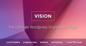 Vision – WordPress Shortcodes Plugin