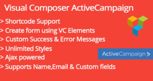 Visual Composer ActiveCampaign Addon