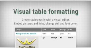 Visuelle Tabellenformatierung