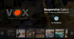 Vox Karussell Galerie für WordPress