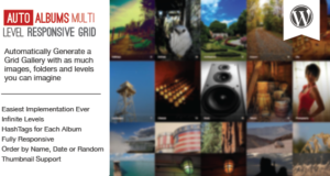 WP Auto Fotoalben - Multi Level Image Grid