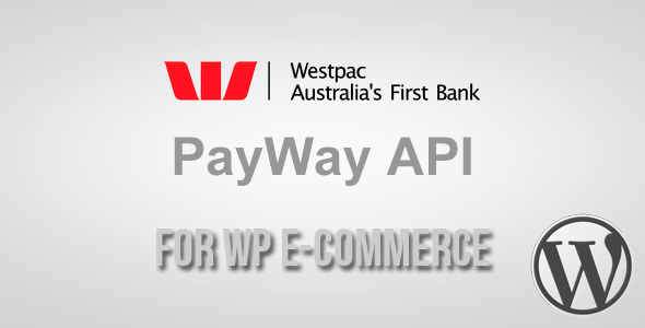 PayWay API (Westpac) Gateway für WP E-Commerce