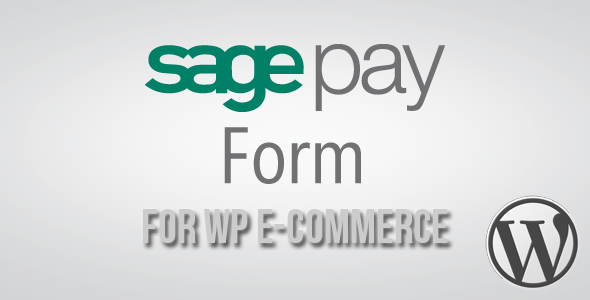 SagePay Form Gateway für WP E-Commerce