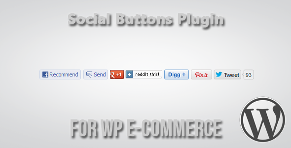 Social Buttons für WP E-Commerce