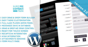 WordPress Ajax Kontaktformular mit Anhängen 2.0