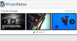 WordPress Bild & Inhalt Scroller mit Lightbox