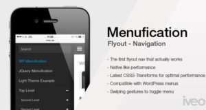 WordPress Menufikation
