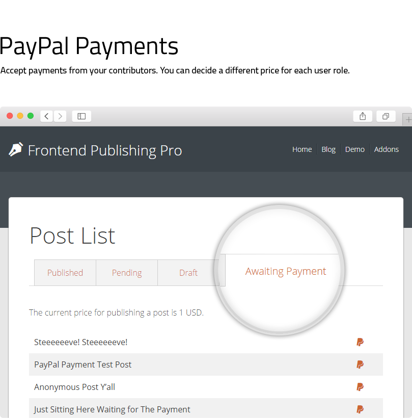 Frontend Publishing Pro