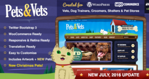 Haustiere & Tierärzte - WordPress & WooCommerce