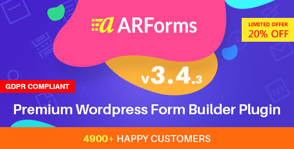 ARForms: Wordpress-Formular-Generator-Plugin
