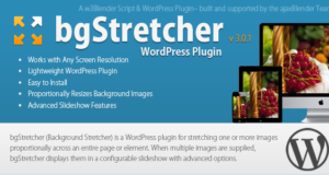 bgStretcher WordPress Bg Bild Resizer & Diashow