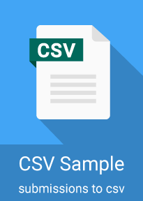 Übermittlung an CSV