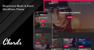 Akkorde – Musik / Künstler / Radio WordPress Template