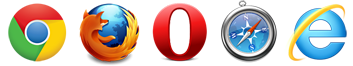 Kompatible Browser für die Inhaltszeitleiste