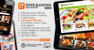Essen & Trinken – Restaurant WordPress Layout