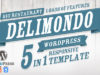 Responsives WordPress Vorlage von Delimondo 5 Stile