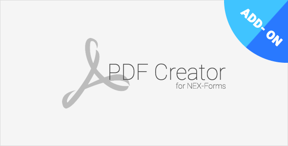 PDF Creator für NEX-Formulare