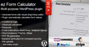 ez Form Rechner – WordPress Plugin