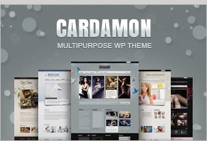 Cardamon WP - Mehrteiliges WordPress-Template