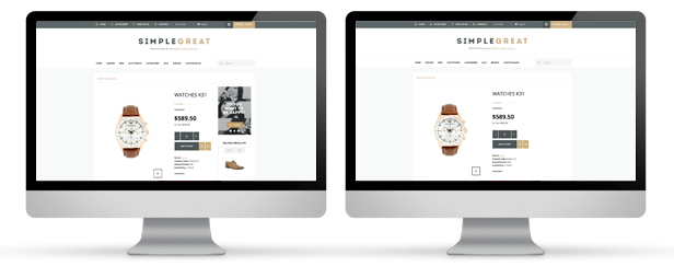 SimpleGreat - Premium WordPress WooCommerce Thema