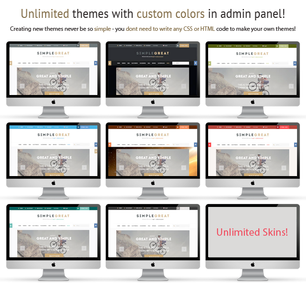 SimpleGreat - Premium WordPress WooCommerce Thema