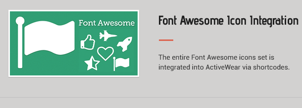 Schrift Awesome