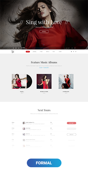 Hugo - Musik / Künstler / Sänger / Bands WordPress