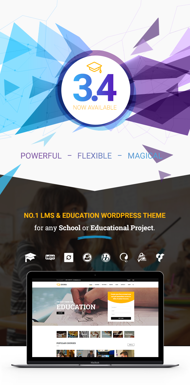 Beste Bildung WordPress Layout