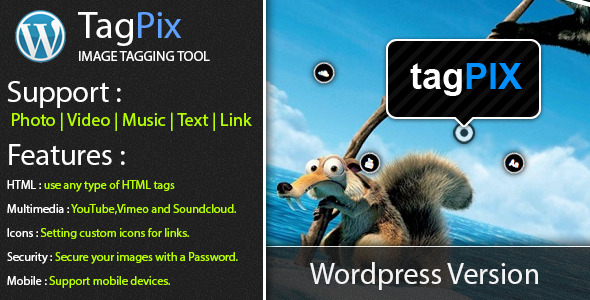 Wordpress TagPix - Bild-Tagging-Tool