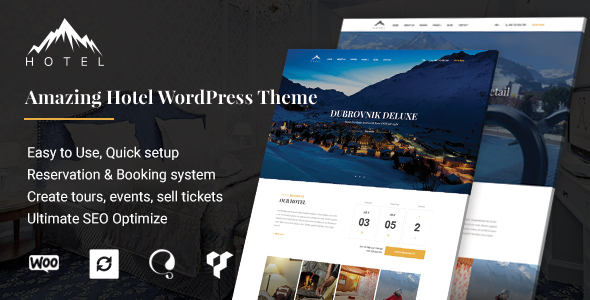 Hotel WordPress Template