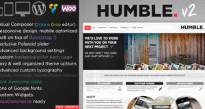 Demütigen. Responsive Mehrzweck Drag n Drop Template