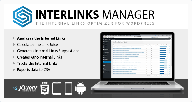 Interlinks Manager Plugin für WordPress
