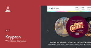 Krypton: Responsive Business und Portfolio Template