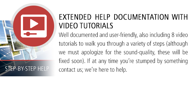 Erweiterte Dokumentations- und Video-Tutorials