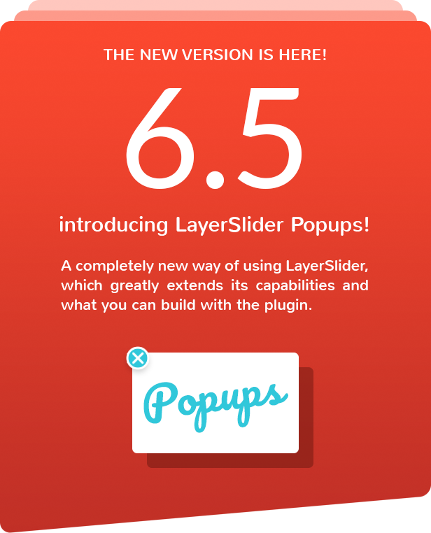 LayerSlider 6.5 ist hier mit der neuen Popup-Funktion!